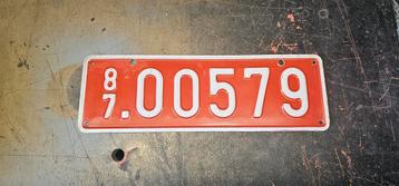België shape nummerplaat, licenceplate, kentekenplaat  beschikbaar voor biedingen