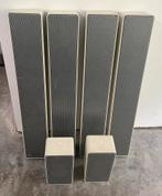4 x Toa T309 + 2 x T109 luidsprekers voor PA omroepsysteem, Gebruikt, Minder dan 60 watt, Front, Rear of Stereo speakers, Ophalen