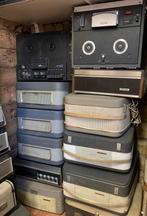 Grote partij vintage bandenrecorders (45 stuks), Ophalen, Bandrecorder, Met banden