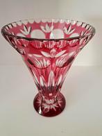 Rubijnrode glazen Vaas, Ophalen of Verzenden