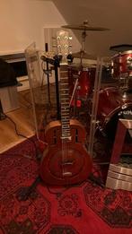 Recording King resonator GRK MG 10 + Lace pick-up., Muziek en Instrumenten, Snaarinstrumenten | Gitaren | Akoestisch, Ophalen of Verzenden