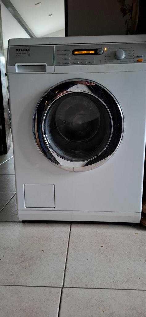 Miele W5847 WPS Wasmachine - Bouwjaar 2012, Witgoed en Apparatuur, Wasmachines, Gebruikt, Voorlader, 6 tot 8 kg, 85 tot 90 cm