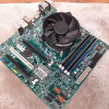 Acer/Asrock Moederbord + Videokaart  beschikbaar voor biedingen