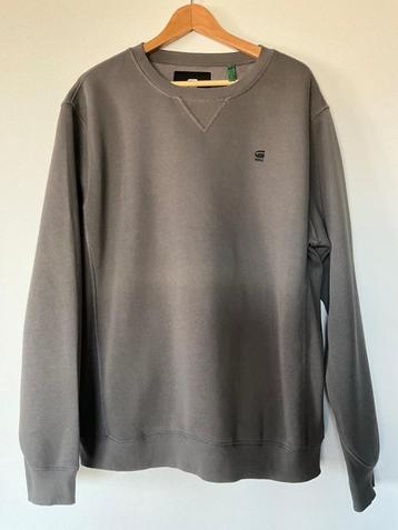 G Star Raw heren sweater grijs XL  beschikbaar voor biedingen