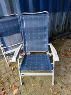 Twee Dukdalf Campingstoelen - T.E.A.B., Tuin en Terras, Ophalen, Gebruikt, Aluminium, Inklapbaar