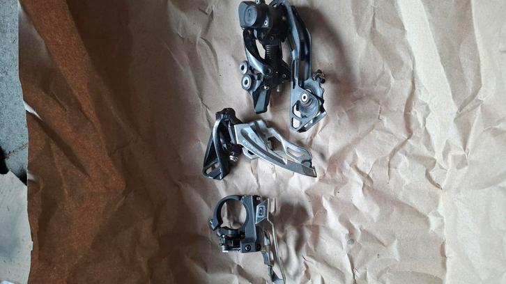 Diverse onderdelen Shimano/ Sram MTB zie omschrijving, Fietsen en Brommers, Fietsonderdelen, Gebruikt, Mountainbike, Crankstel of Pedalen