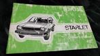 TOYOTA STARLET handleiding..107 blz, Ophalen of Verzenden