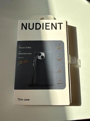Nudient iPhone 13 mini case - Midwinter Blue beschikbaar voor biedingen