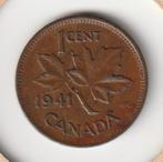 Canada, 1 cent 1941, Ophalen of Verzenden, Losse munt, Noord-Amerika