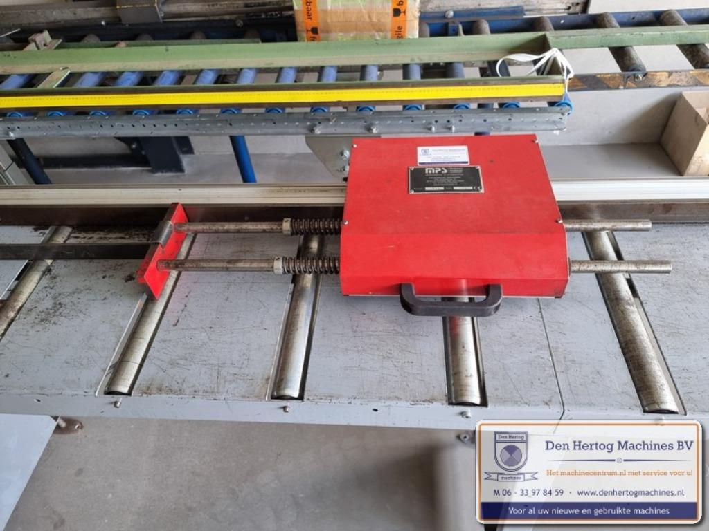 MPS powerstop 3m automatisch lengtemeetsysteem gebruikt, Ophalen, Gebruikt, 70 mm of meer, Lintzaag