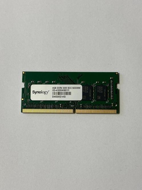 Synology 4gb DDR4 ECC *D4ES02-4G* origineel (DS923+), Computers en Software, RAM geheugen, Nieuw, 4 GB, DDR4, Ophalen of Verzenden