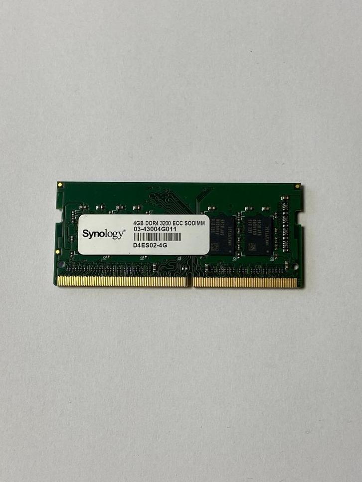 Synology 4gb DDR4 ECC *D4ES02-4G* origineel (DS923+), Computers en Software, RAM geheugen, Nieuw, 4 GB, DDR4, Ophalen of Verzenden