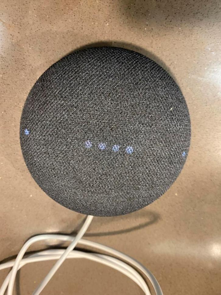 Google Nest Mini 2e Generatie - Zo goed als nieuw!, Audio, Tv en Foto, Mediaspelers, Zo goed als nieuw, Zonder harde schijf, Ophalen
