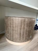 Rivièra Maison poef, Ophalen, Rond, Zo goed als nieuw, Stof