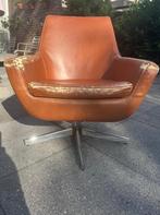 Leren stoel draaifauteuil, Ophalen of Verzenden, Gebruikt