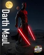 1:4 Darth Maul statue (custom), Verzamelen, Beelden en Beeldjes, Ophalen of Verzenden, Zo goed als nieuw, Overige typen