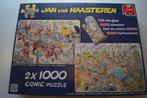 Jan van Haasteren 2X1000 stuks Zeebanket - Taarten toernooi, Hobby en Vrije tijd, Denksport en Puzzels, Ophalen, Meer dan 1500 stukjes