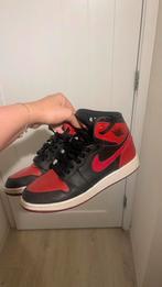 Nike Jordan 1 High Bred, Ophalen of Verzenden, Gedragen, Zwart