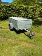 Anssems bagagewagen 208x106+Aanhanger dubbele asser 253x127, Ophalen of Verzenden, Zo goed als nieuw