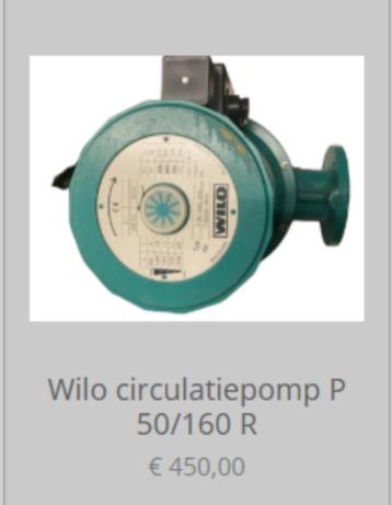 Wilo circulatiepomp P 50/160 R beschikbaar voor biedingen