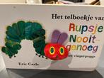 Het telboekje van rupsje nooitgenoeg, Boeken, Ophalen of Verzenden, Zo goed als nieuw, Eric Carle, Uitklap-, Voel- of Ontdekboek