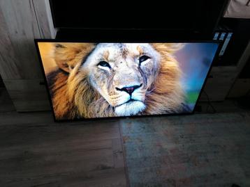 Sony 55 inch 4k Android smart tv met muurbeugel en meubel  beschikbaar voor biedingen