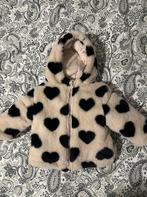 Zacht baby Jasje met Hartjes - Maat 62, Kinderen en Baby's, Babykleding | Maat 62, Ophalen of Verzenden, Gebruikt, Meisje, Jasje