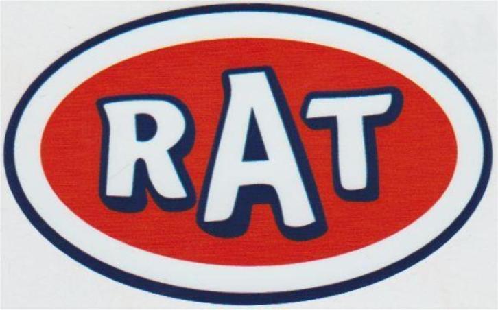 RAT sticker, Verzamelen, Stickers, Nieuw, Overige typen, Verzenden