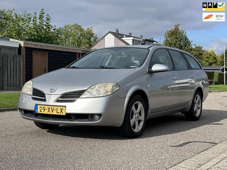 Nissan Primera Estate 1.8 Business Edition Achteruit Camera*, Auto's, Nissan, Bedrijf, Te koop, Primera, ABS, Airbags, Airconditioning