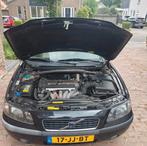 Volvo S60 2.4 140PK 2002 Zwart, Auto's, Voorwielaandrijving, S60, Zwart, 75 €/maand