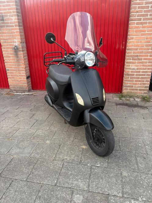 AGM VX50 2017 matzwart, Fietsen en Brommers, Snorfietsen en Snorscooters, Gebruikt, Overige merken, Ophalen