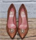 La Pomme de Loveley - Prachtige leren pumps maat 37 -Nieuw, Kleding | Dames, Bruin, Nieuw, Ophalen of Verzenden, X