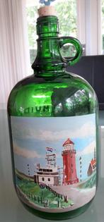 IJmuiden 100 jaar glazen fles, Ophalen of Verzenden, Zo goed als nieuw
