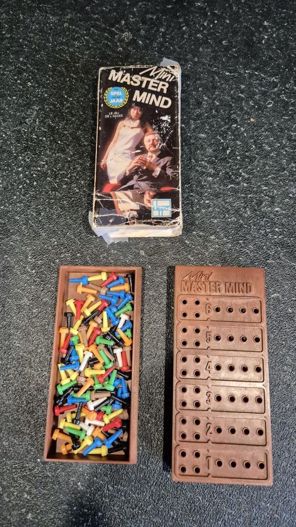 Master Mind Mini, vintage Mastermind Clipper. Compleet. 5A15, Hobby en Vrije tijd, Gezelschapsspellen | Overige, Gebruikt, Ophalen of Verzenden