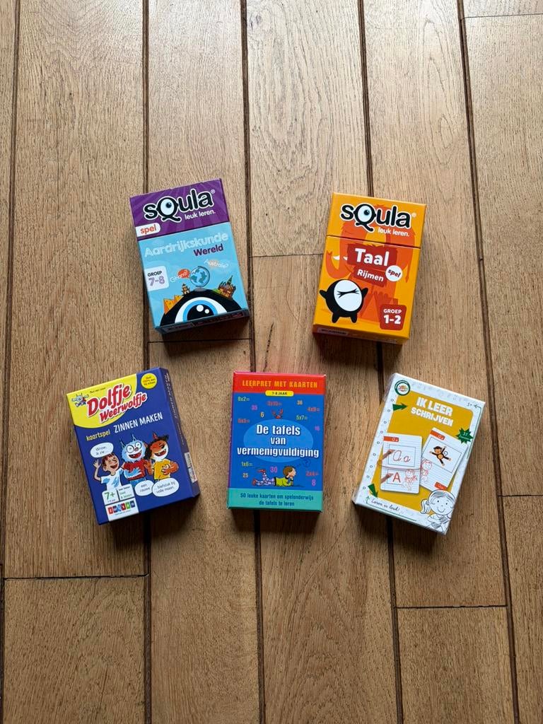 Leer spelletjes squla, Ophalen of Verzenden, Zo goed als nieuw