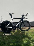 Tijdrit fiets, Carbon, 10 tot 15 versnellingen, Zo goed als nieuw, 53 tot 57 cm