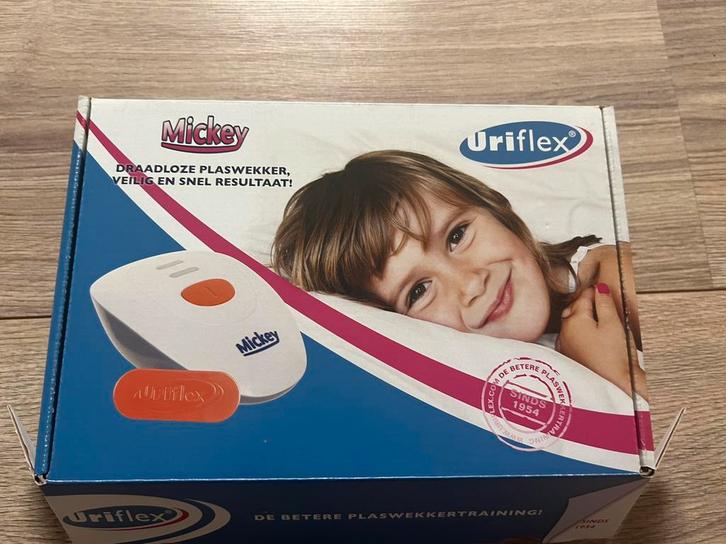 Plaswekker Mickey Uriflex, Kinderen en Baby's, Babyfoons, Zo goed als nieuw, 250 meter of meer, Ophalen of Verzenden