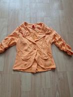 bijna nieuwe oranje colbert, maat 104/110, Ophalen of Verzenden, Zo goed als nieuw, Meisje, Jas