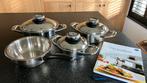AMC premium pannenset evt per stuk te koop, Huis en Inrichting, Keuken | Potten en Pannen, Ophalen of Verzenden, Zo goed als nieuw