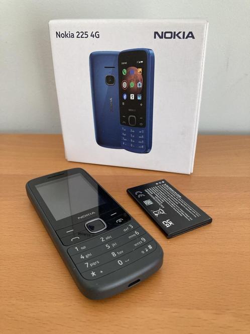 Nokia 225 4G Zwart, Telecommunicatie, Mobiele telefoons | Nokia, Nieuw, Zonder abonnement, Zonder simlock, Klassiek of Candybar