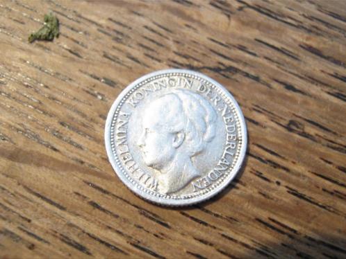 Zilveren 10 cent 1937 koningin Wilhelmina #366, Postzegels en Munten, Munten | Nederland, Losse munt, 10 cent, Koningin Wilhelmina
