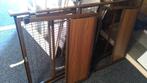 Oostwoud bedframe en matras, Ophalen, Eenpersoons, Bruin, 210 cm