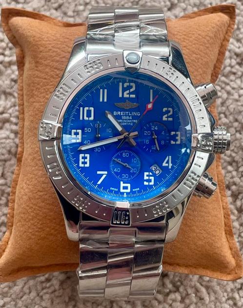 Breitling Certifie Chronometre, Sieraden, Tassen en Uiterlijk, Horloges | Heren, Nieuw, Polshorloge, Breitling, Staal, Staal, Ophalen of Verzenden