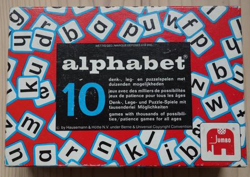 Alphabet: 10 denk- leg- en puzzelspelen, €8,50 incl verzendn, Hobby en Vrije tijd, Gezelschapsspellen | Overige, Zo goed als nieuw