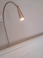 2 messing bedlampen/nachtlampjes voor oa Auping bed, Ophalen of Verzenden, Minder dan 50 cm