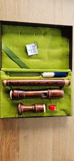 Moeck blokfluit in koffer, Ophalen of Verzenden, Gebruikt, Alt, Met koffer, hoes of etui
