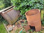 zelfbouw hottub ibc vat, Tuin en Terras, Bubbelbaden en Hottubs, Ophalen, Gebruikt, Pomp, Vast