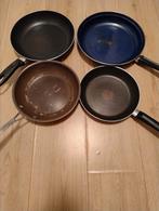 €5 per pan, 2x inductie en 2x non-inductie., Ophalen of Verzenden, Gebruikt
