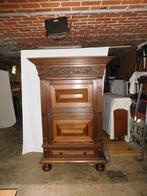 KUSSEN KAST, Huis en Inrichting, Ophalen, 100 tot 150 cm, Eikenhout, Zo goed als nieuw