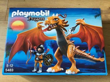Playmobil 5483 Dragons gele draak met Ninja beschikbaar voor biedingen